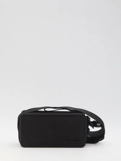 Jacquemus Horizontal Cuerda Crossbody Bag In Black