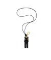 Jacquemus Hug Key-ring In Black