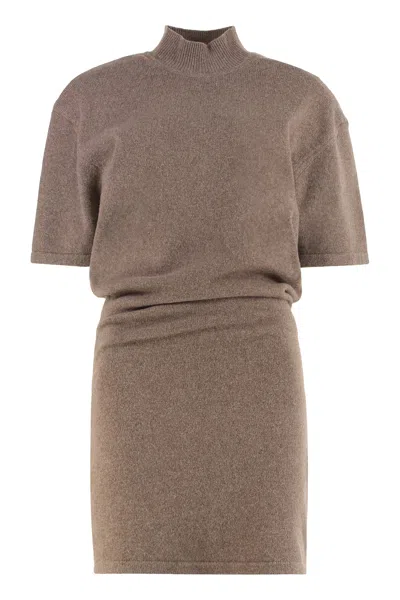 Jacquemus I Live In A Chestnut Sweater In Animal Print