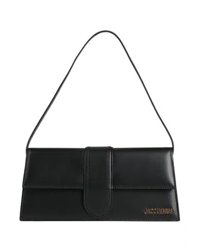 Jacquemus Il Bambino Lungo Woman Handbag Black Size - Calfskin