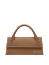 Jacquemus Le Chiquito Long Handbags Brown In Brown