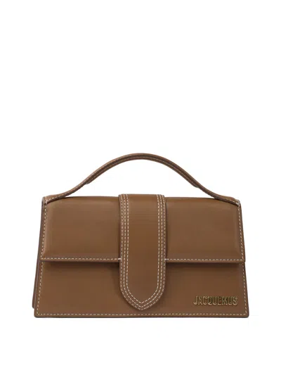 Jacquemus "il Grande Bambino" Crossbody Bag In Brown