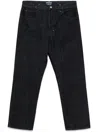 Jacquemus Indigo Cotton Jeans With Five-pocket Design