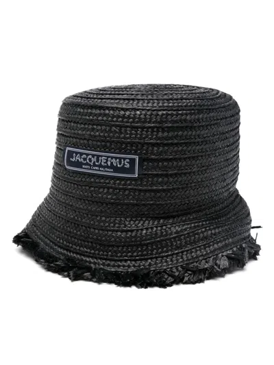 JACQUEMUS INTERWOVEN BUCKET HAT