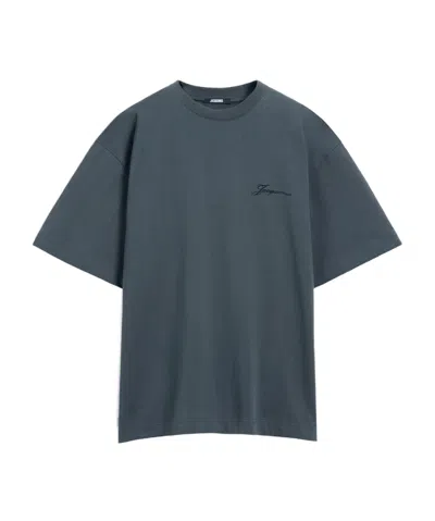 Jacquemus Item O-neck Short-sleeved T-shirt In Green
