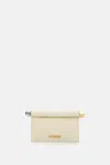 Jacquemus Ivory Rond Carre Clutch In White