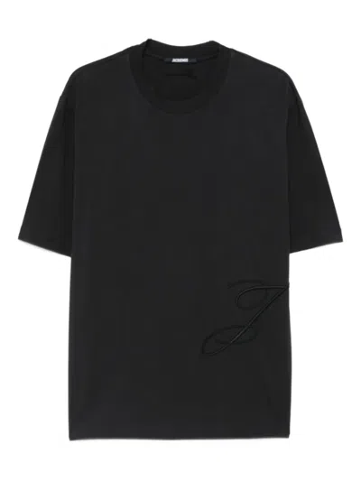 Jacquemus T-shirts In Black