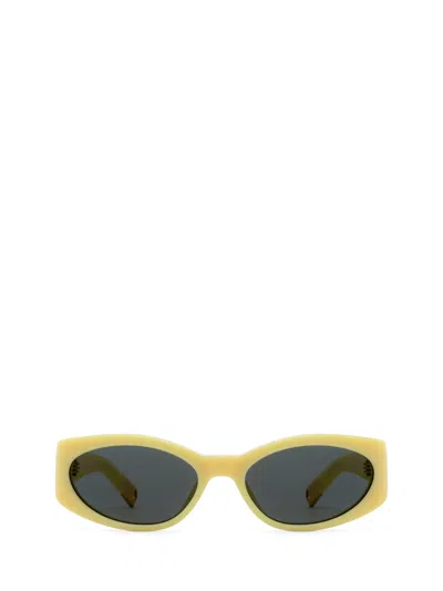 Jacquemus Jac4 Yellow Sunglasses