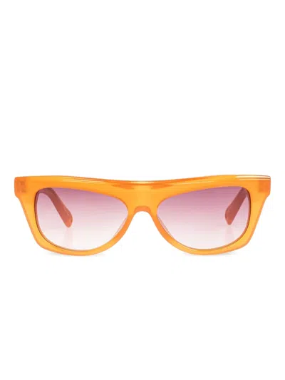 Jacquemus Jac58 Sunglasses In Yellow