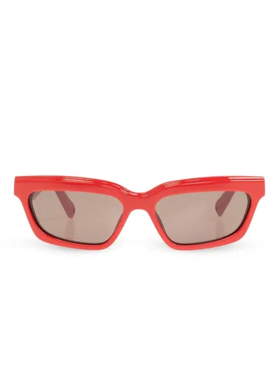 Jacquemus Jac62 Sunglasses In Red