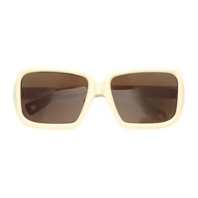 JACQUEMUS JACQUEMUS JAC86 CABANA C2 SAND SUNGLASSES
