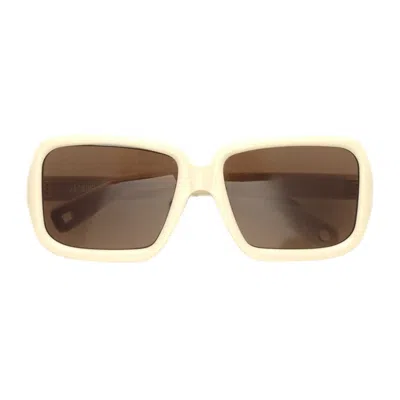 Jacquemus Jac86 Cabana Sunglasses In Beige