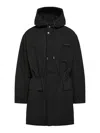 Jacquemus Black Les Classiques 'la Parka Marrone' Jacket In Black