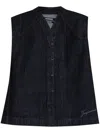 Jacquemus Gilet Salon Ne-nîmes In Dark Navy