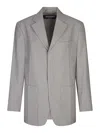 Jacquemus Giacca 'la Veste D'homme' In Grey