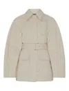 Jacquemus Le Blouson Bari Down Jacket In Beige