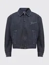 Jacquemus The Canevas De-nîmes Denim Jacket In Blue