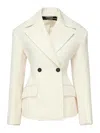 Jacquemus Jacket La Veste Norma In White