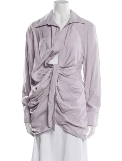 Pre-owned Jacquemus Jacket In Purple