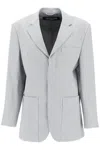 Jacquemus Giacca 'la Veste D'homme' In Grey