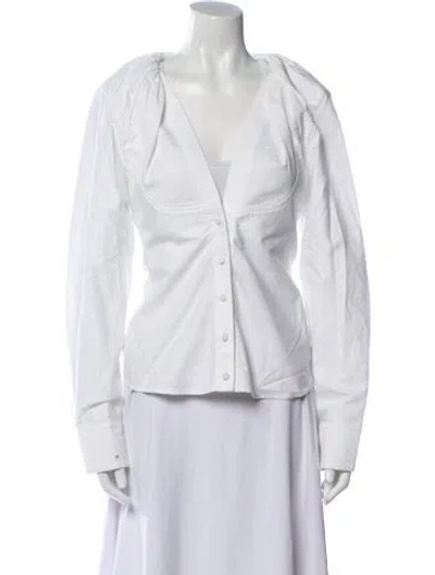 Pre-owned Jacquemus Jacket In White