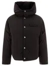 Jacquemus La Doudoune Down Jacket Men In Black