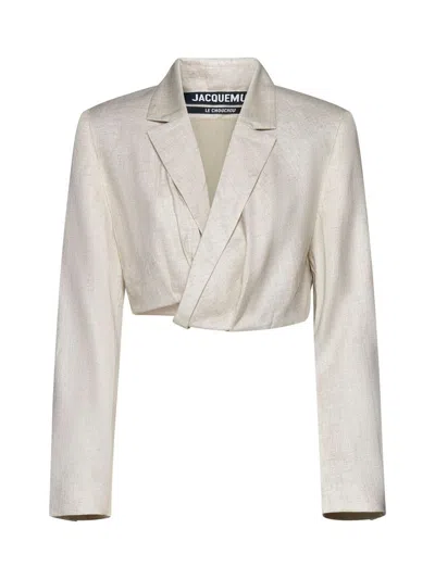 Jacquemus Jackets In Beige