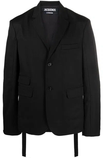 Jacquemus Jackets In Black
