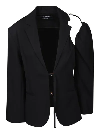 Jacquemus Jackets In Black
