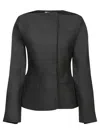 Jacquemus La Veste Spalla Wool Blend Jacket In Black