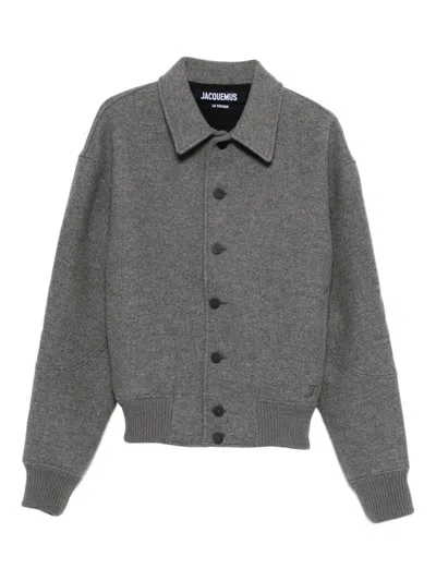 JACQUEMUS JACQUEMUS 'LE BOMBER FELTRO' JACKET