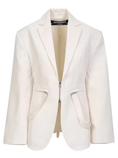 Jacquemus Jackets In White