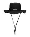 Jacquemus Le Bob Artichaut Hat In Black