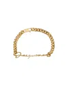 Jacquemus The Curb Chain Bracelet In Gold