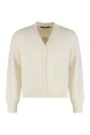Jacquemus Wool-blend Cardigan In Neutral
