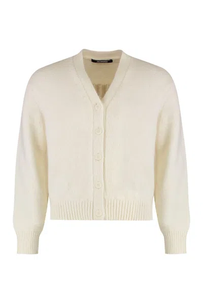 JACQUEMUS JACQUEMUS JACQUEMUS WOOL-BLEND CARDIGAN