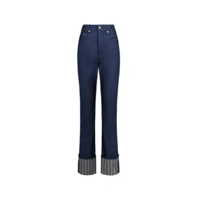 Jacquemus Jean Le De-nîmes Droit In Blue