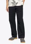 Jacquemus Jean Mid-rise Pants In Black