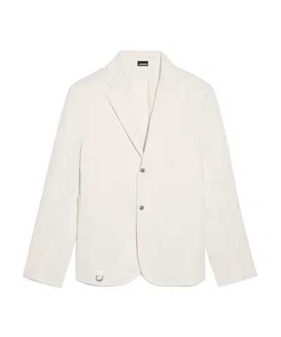 Jacquemus Jean Single Breasted Blazer In White
