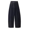 Jacquemus Jeans With Belt Loops In Black