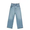 Jacquemus Denim Trousers With Belt Loops