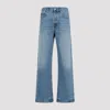 Jacquemus Denim Trousers Featuring Belt Loops In Blue