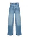 Jacquemus Oversized Wide-leg Jeans In Blue