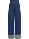 Jacquemus Le De-nimes Large Jeans In Blue