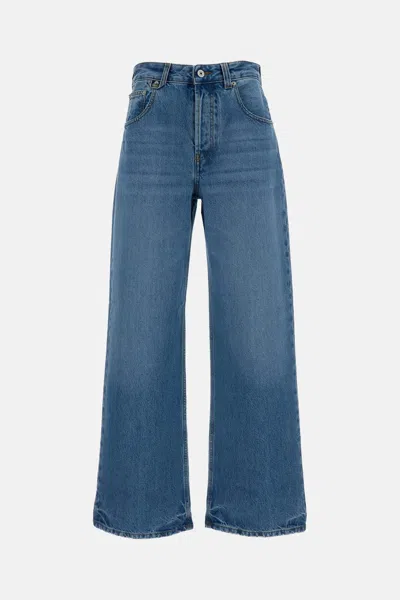 Jacquemus Jeans Le De-nimes Large In Blue
