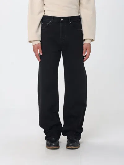 Jacquemus Jeans Men Color Black In Multi