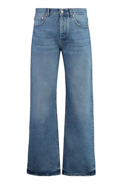 Jacquemus Jeans In Navy