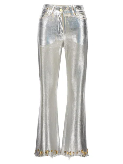 Jacquemus Jeans In Silver