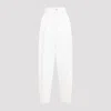 Jacquemus Women Le De-nimes Curzi Jeans In White