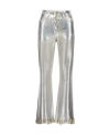 Jacquemus Jeans With Beaded Details In Gray